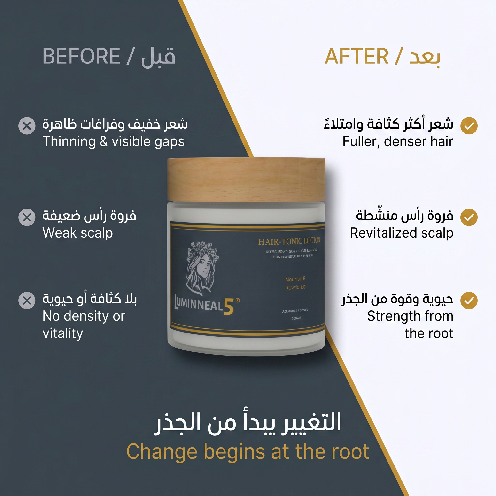Luminneal5® Hair Tonic Lotion